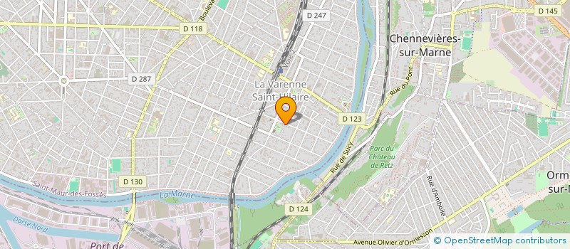 localisation de l'entreprise GATEA PATRIMOINE à SAINT-MAUR-DES-FOSSES