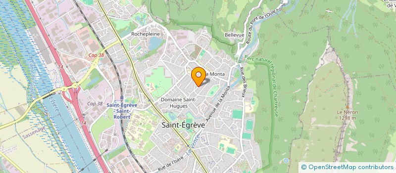 localisation de l'entreprise GATEAU DELICE  SAINT-EGREVE