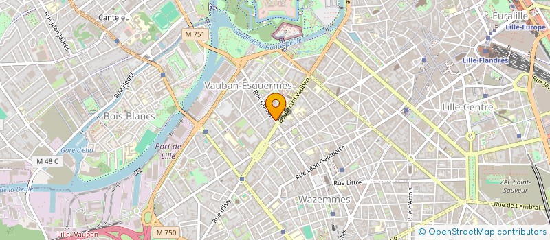 localisation de l'entreprise GATEAUX FOLIES à LILLE