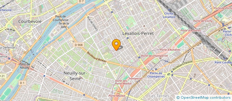 localisation de l'entreprise GATEC à LEVALLOIS-PERRET