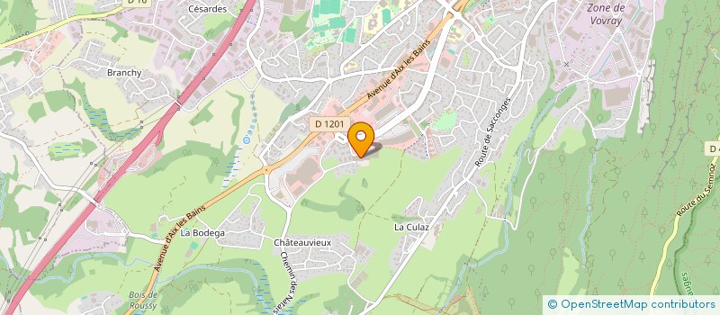 localisation de l'entreprise GATEL LINDA ET BONTEMPS ALEXANDRE  ANNECY