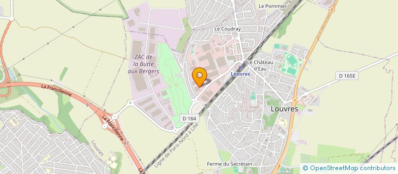 localisation de l'entreprise GATES SAS à VILLEPINTE
