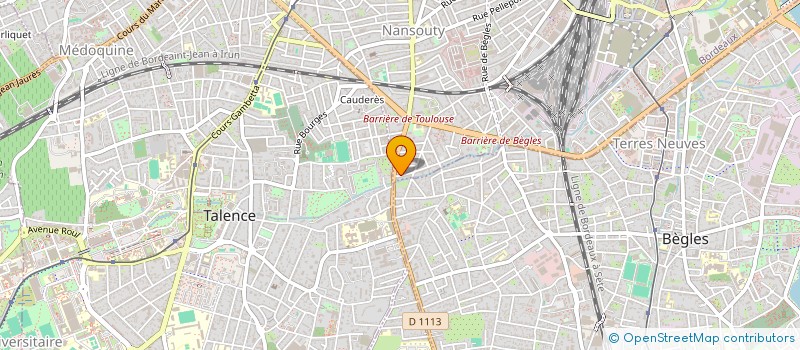 localisation de l'entreprise GATEWAY  BORDEAUX