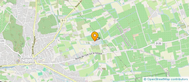 localisation de l'entreprise GATEWAY  CAUMONT-SUR-DURANCE