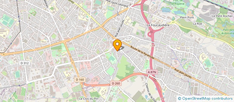 localisation de l'entreprise GATHERLAB à ANGERS