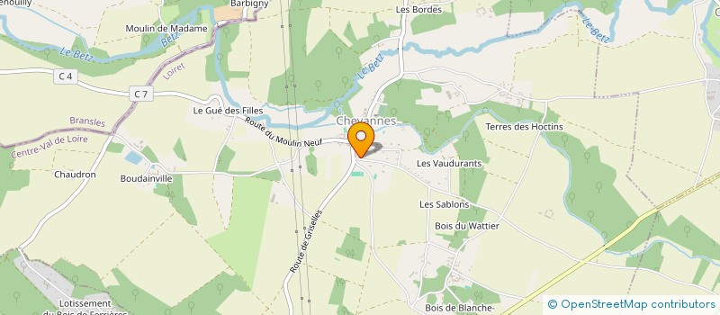 localisation de l'entreprise GATI-LOCH  AMBOISE