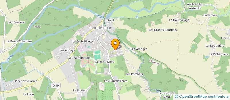 localisation de l'entreprise GATIEN BARDET COURTAGE  PONT-DE-RUAN