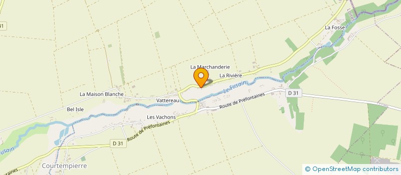localisation de l'entreprise GATINAIS AGRI SERVICES à SCEAUX-DU-GATINAIS