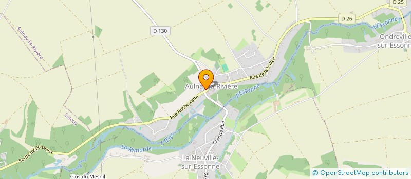 localisation de l'entreprise GATINAISE DE ST OUEN à LA NEUVILLE-SUR-ESSONNE