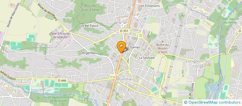 localisation de l'entreprise GATINEAU & CO  MONTLHERY