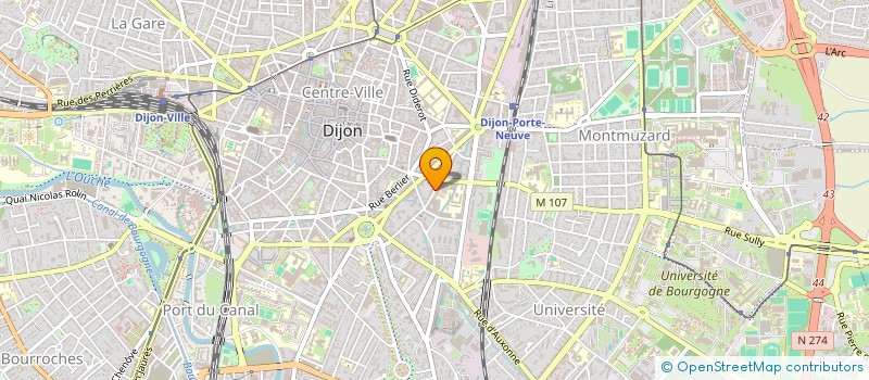 localisation de l'entreprise GATITO à DIJON