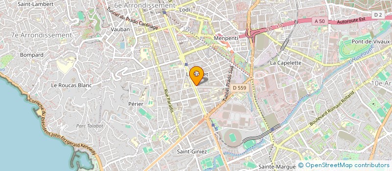 localisation de l'entreprise GATMAT à MARSEILLE