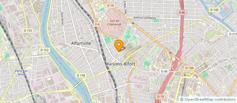 localisation de l'entreprise GATO  MAISONS-ALFORT