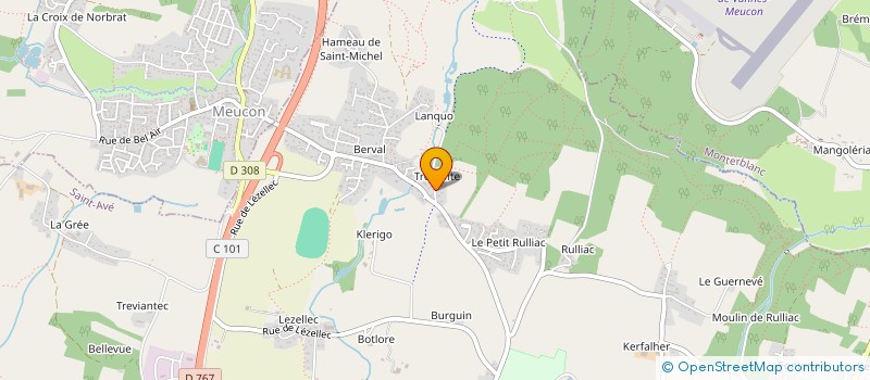 localisation de l'entreprise GATO  SAINT-AVE