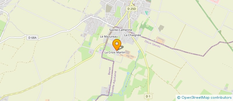 localisation de l'entreprise GATO  COULON