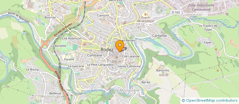 localisation de l'entreprise GATO NOMAD  RODEZ