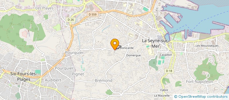 localisation de l'entreprise GATOLOCO CONSULTING à LA SEYNE-SUR-MER