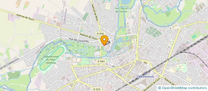 localisation de l'entreprise GATOR SONORISATION à CHATEAUROUX