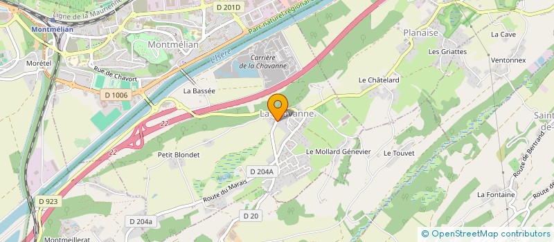 localisation de l'entreprise GATOREVIEWS à CHAMBERY