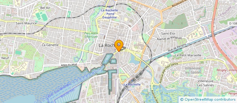 localisation de l'entreprise GATS à LA ROCHELLE