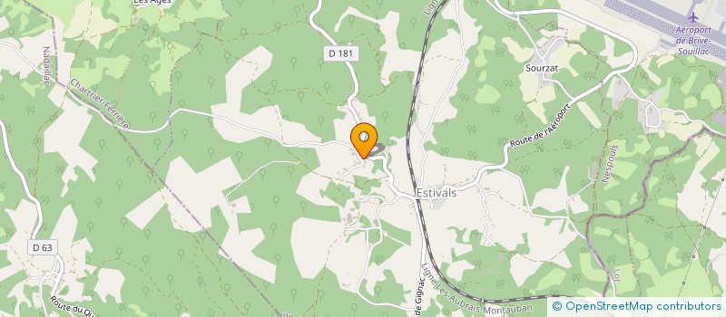 localisation de l'entreprise GATSBY LAB  ESTIVALS