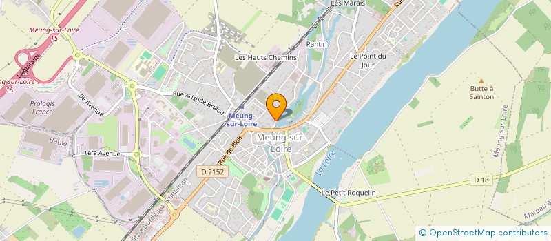 localisation de l'entreprise GATSEAU CONSULTING à MEUNG-SUR-LOIRE