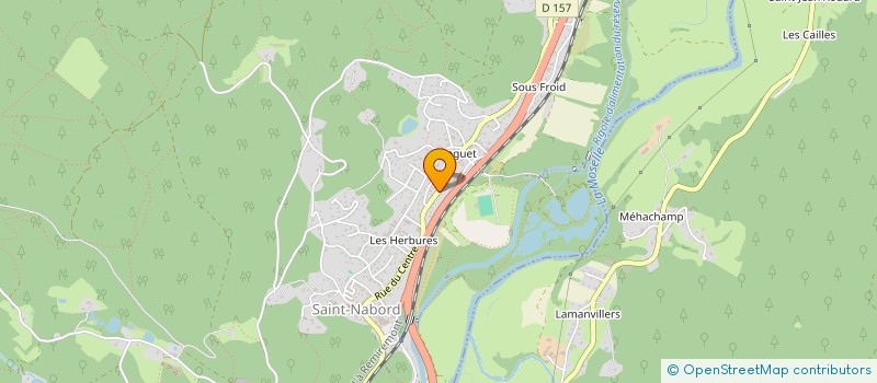 localisation de l'entreprise GATSUPH  SAINT-NABORD