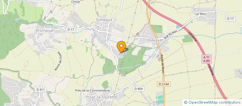 localisation de l'entreprise GATT JULIEN ESPACES VERTS  GIMEAUX