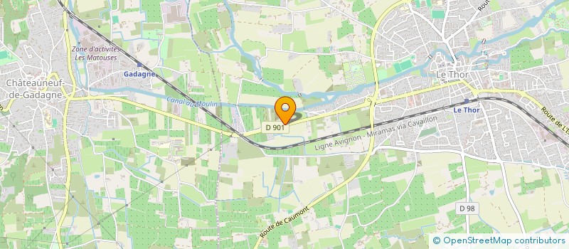 localisation de l'entreprise GATTAKA  LE THOR