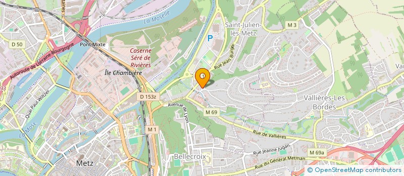 localisation de l'entreprise GATTO IMMOBILIER  SAINT-JULIEN-LES-METZ