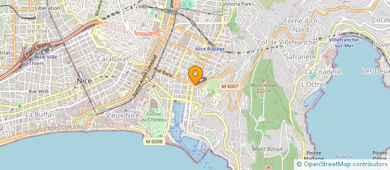 localisation de l'entreprise GATTO MAZOUT à NICE