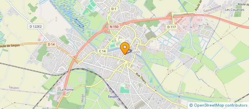 localisation de l'entreprise GATTON  CORME-ECLUSE