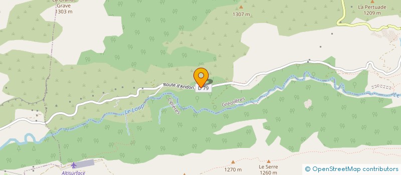 localisation de l'entreprise GATTUSO  GREOLIERES