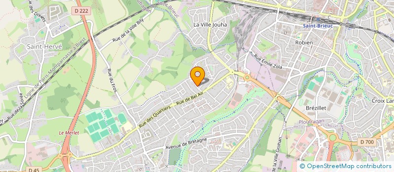 localisation de l'entreprise GATZ  PLOUFRAGAN