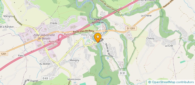 localisation de l'entreprise GATZ  ALBY-SUR-CHERAN