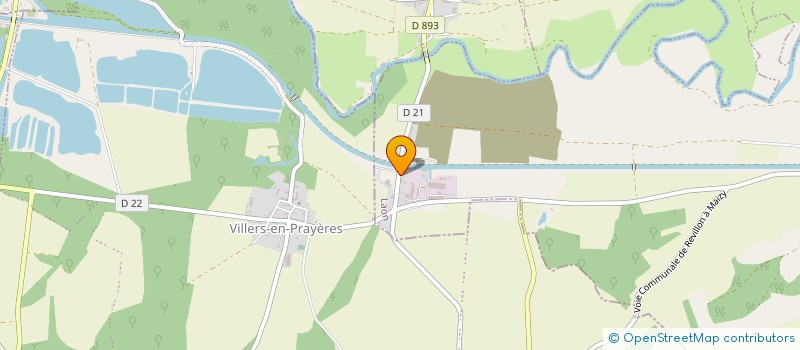 localisation de l'entreprise GAUCE  MAIZY