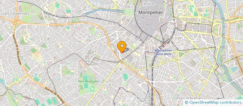 localisation de l'entreprise GAUCHE ECOSOCIALISTE à MONTPELLIER