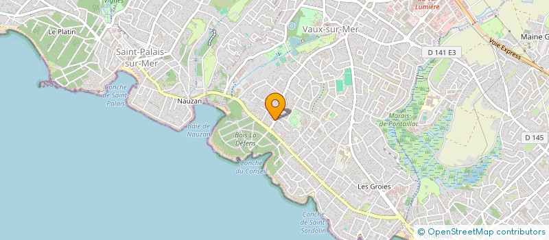 localisation de l'entreprise GAUCHELLY  VAUX-SUR-MER