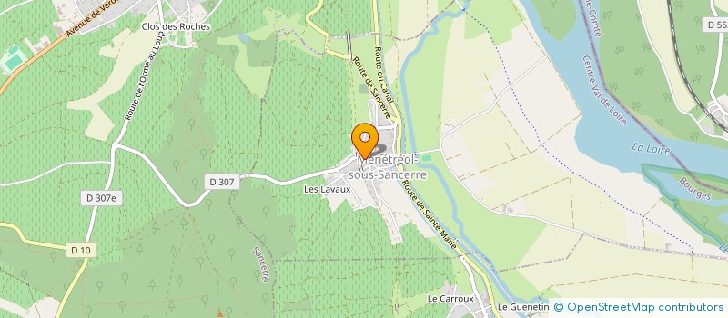 localisation de l'entreprise GAUCHER IMMOBILIER  MENETREOL-SOUS-SANCERRE