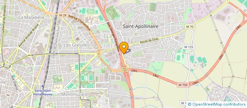 localisation de l'entreprise GAUCHER-LEMAISTRE INDIVISION à SAINT-APOLLINAIRE