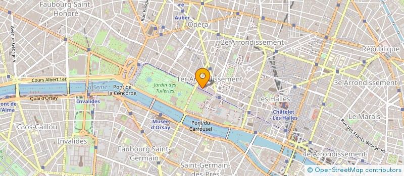 localisation de l'entreprise GAUCHERE  PARIS