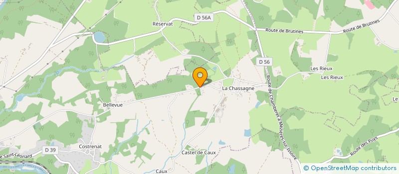 localisation de l'entreprise GAUCHET  SAINT-PRIEST-TAURION
