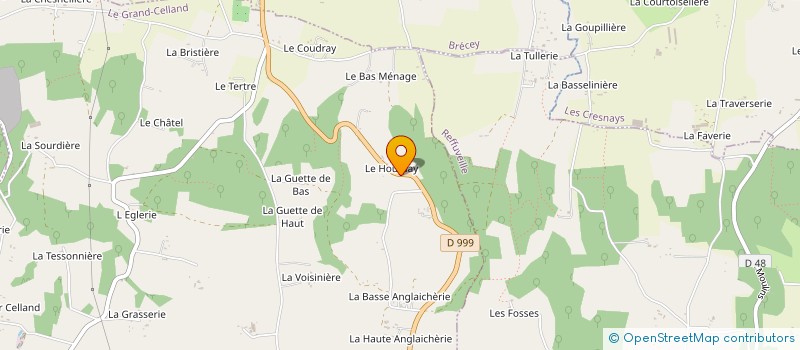 localisation de l'entreprise GAUCHET TP  LE GRAND-CELLAND