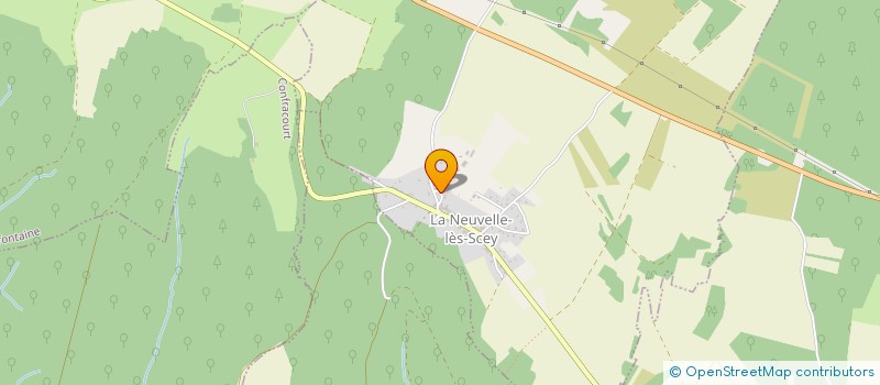 localisation de l'entreprise GAUCHEY ELECTRICITE  LA NEUVELLE-LES-SCEY