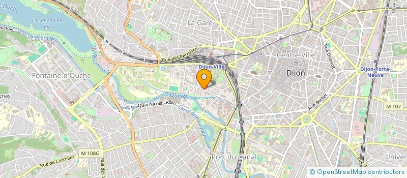localisation de l'entreprise GAUCHOT - MESNIER à DIJON