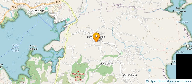 localisation de l'entreprise GAUCLIN LOCATION  SAINTE-ANNE