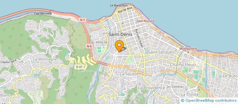 localisation de l'entreprise GAUDARD PHILIPPE CUGNOT ALAIN à SAINT-DENIS
