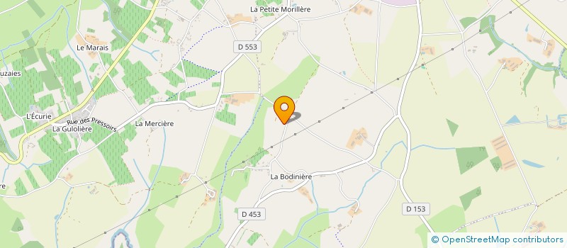 localisation de l'entreprise GAUDIN ANTOINE à MONTREVAULT-SUR-EVRE