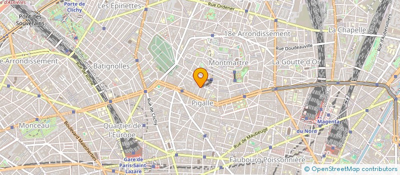 localisation de l'entreprise GAUDIN DRINKS INTERNATIONAL à PARIS