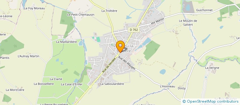 localisation de l'entreprise GAUDIN RENE GAUDIN MARIE-REINE à MONTREVAULT-SUR-EVRE